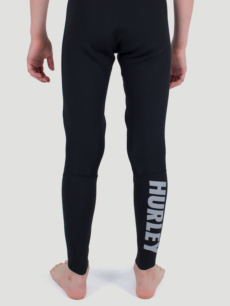 Long John Juvenil Hurley Advant 2/2mm SS Fullsuit Preto