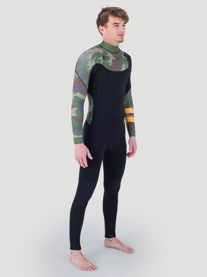 Long John Hurley Plus Printed 3/2mm FS Camuflado