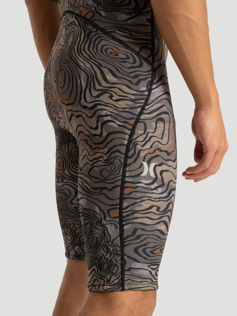 Short John Hurley Advant Printed 2/2MM SS Springsuit