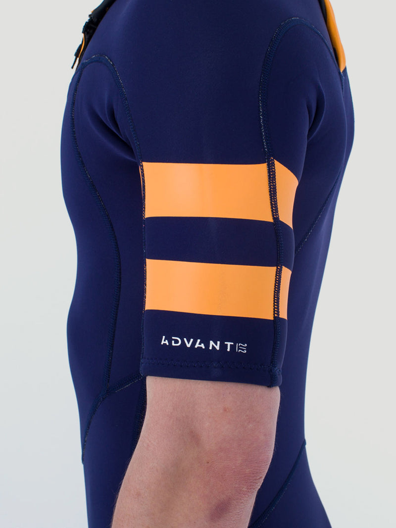 Short John Hurley Advant 2/2mm SS Springsuit Marinho