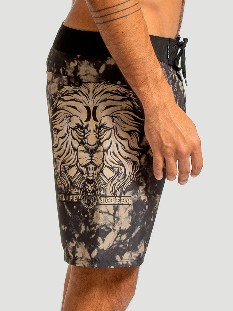 Boardshorts Hurley Toledo Lion 16,5" Preto