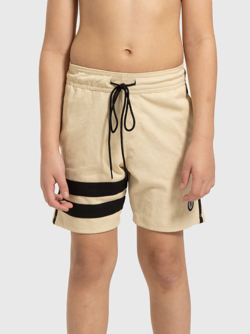 Shorts Hurley Square Juvenil Areia