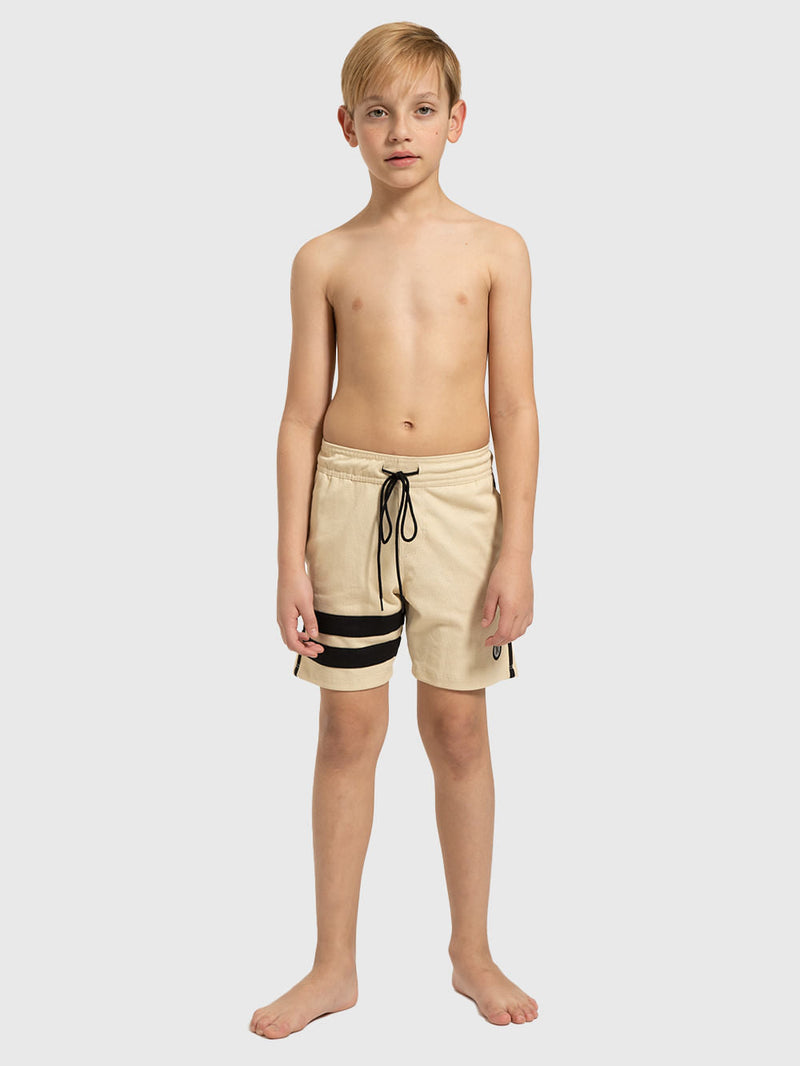 Shorts Hurley Square Juvenil Areia