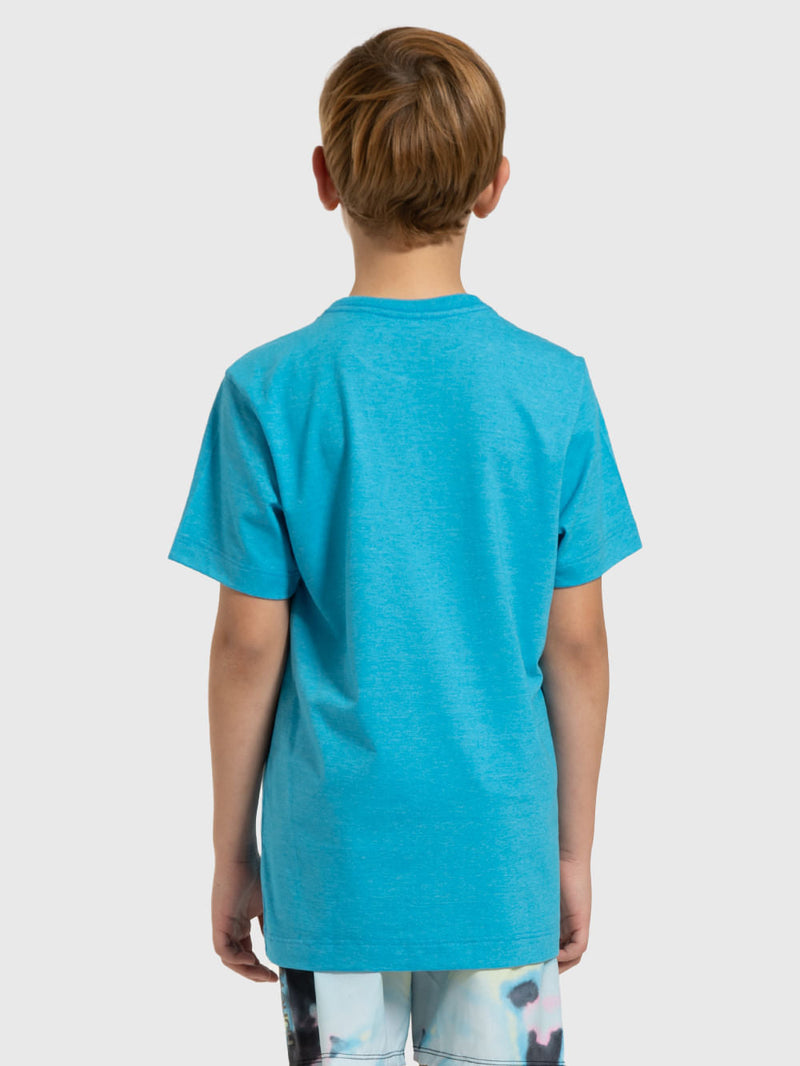 Camiseta Hurley O&O Solid Juvenil Azul
