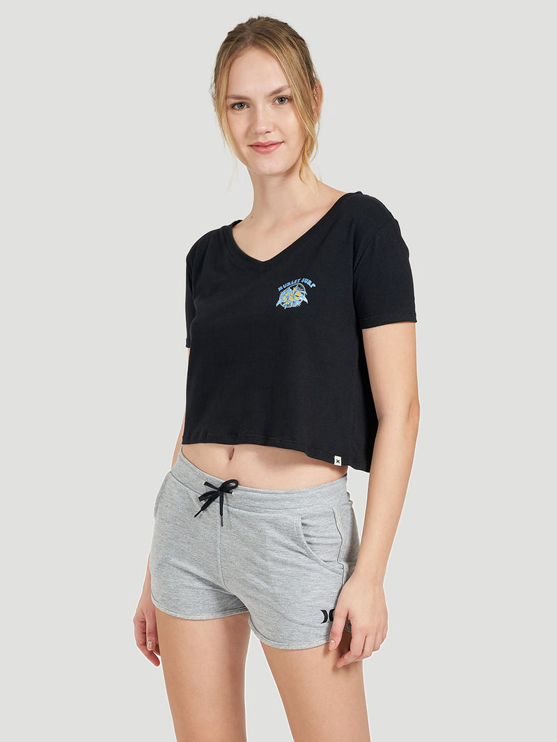 Blusa Hurley Outdoorsy Preta
