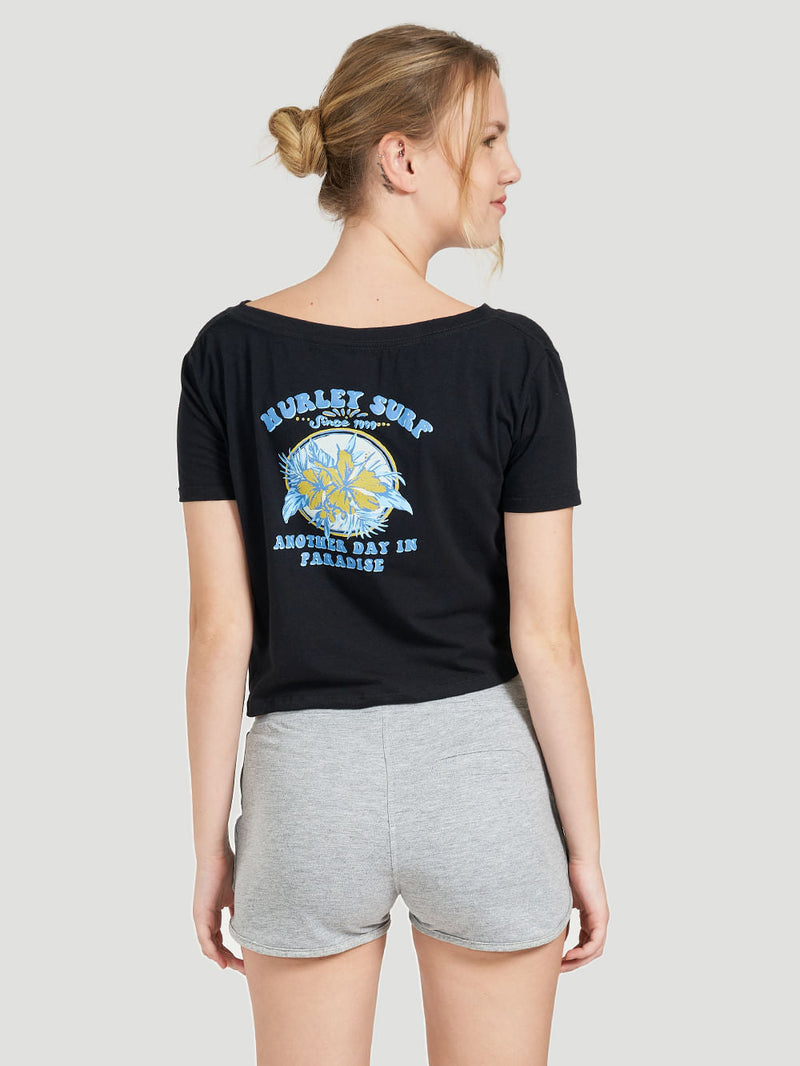 Blusa Hurley Outdoorsy Preta