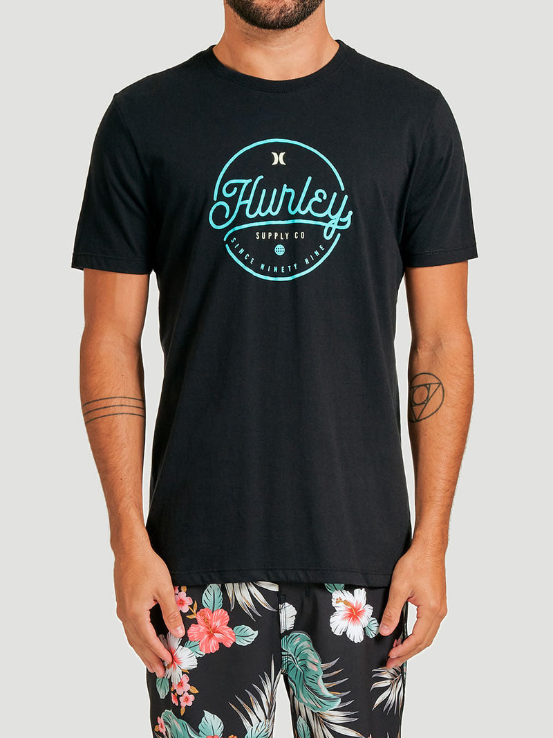 Camiseta Hurley Bold Preto