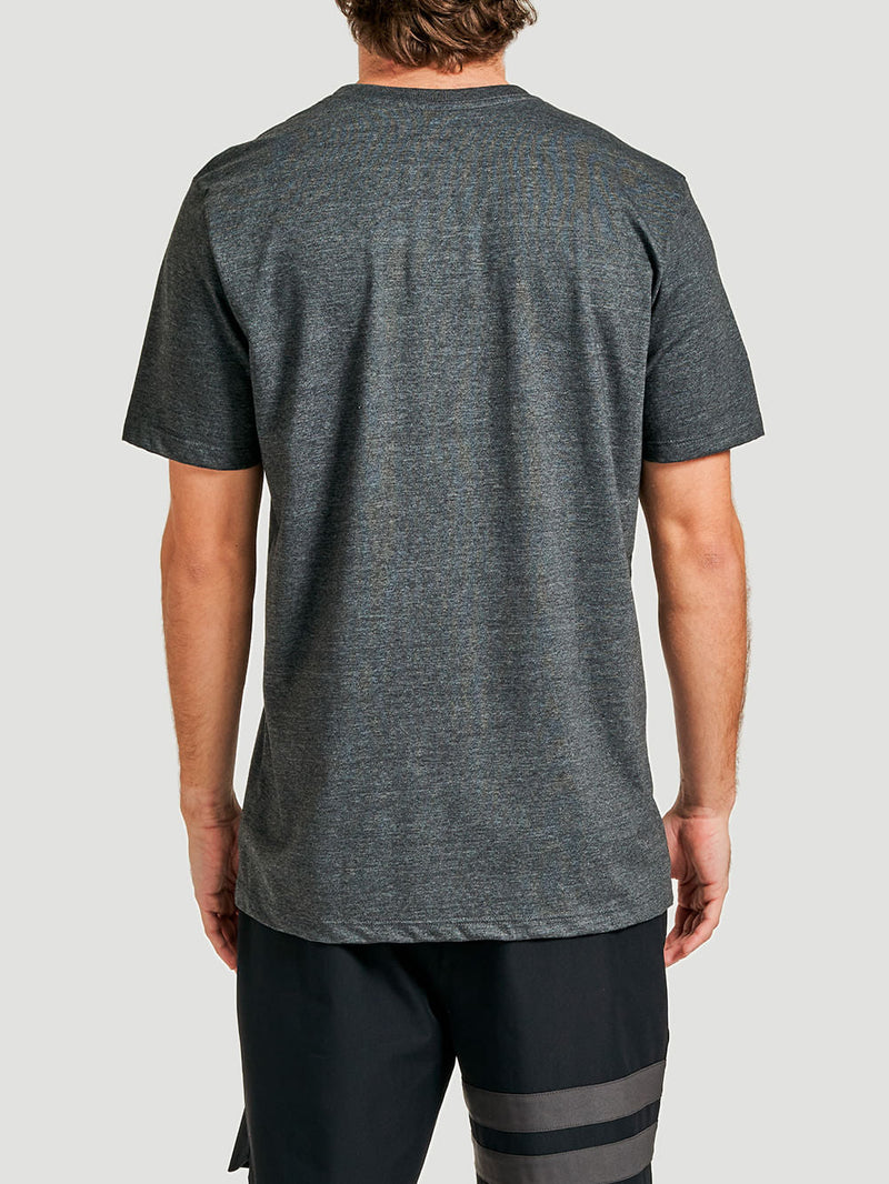 Camiseta Hurley Bold Mescla Preto
