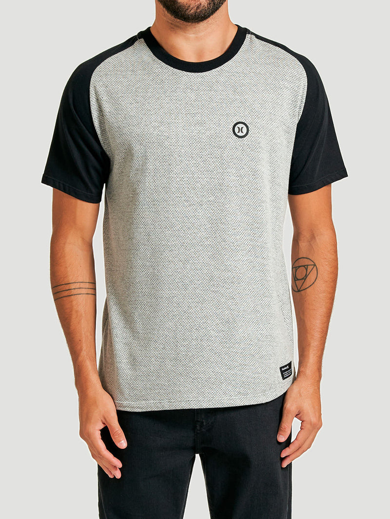 Camiseta Especial Hurley Points Mescla Cinza