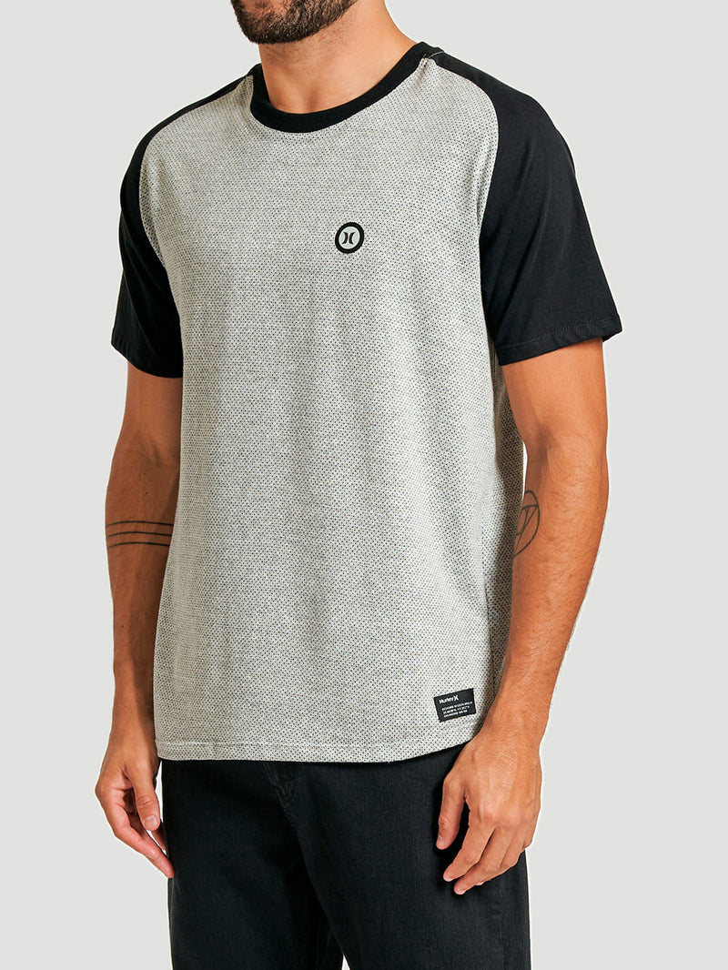 Camiseta Especial Hurley Points Mescla Cinza