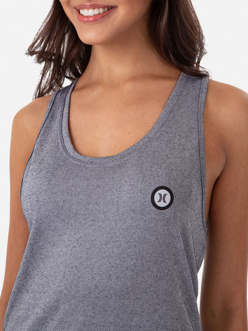 Blusa Hurley Indivanize Long Mescla Cinza