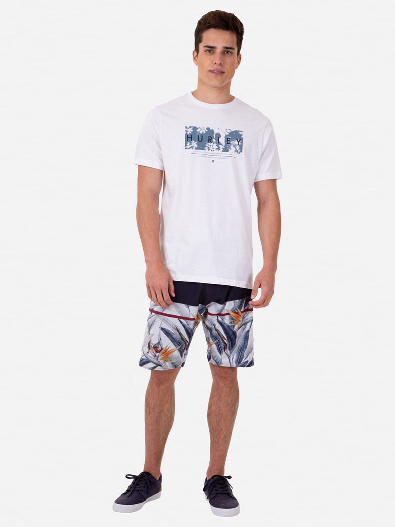 Camiseta Hurley Established Branca
