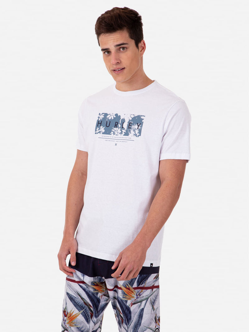 Camiseta Hurley Established Branca