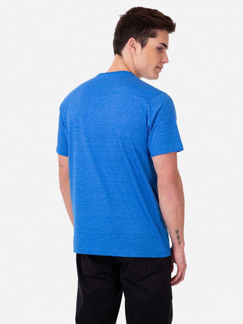Camiseta Hurley Established Mescla Azul