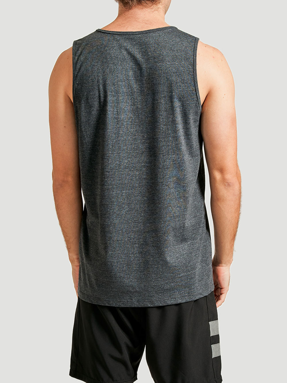 Regata Hurley Mini Icon Plus Size Mescla Preto