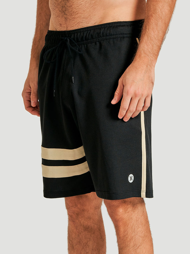 Shorts Hurley Square 19" Plus Size Preto
