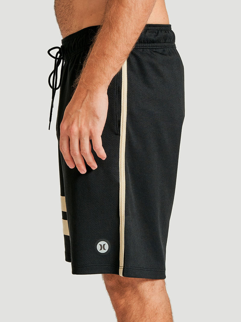 Shorts Hurley Square 19" Plus Size Preto