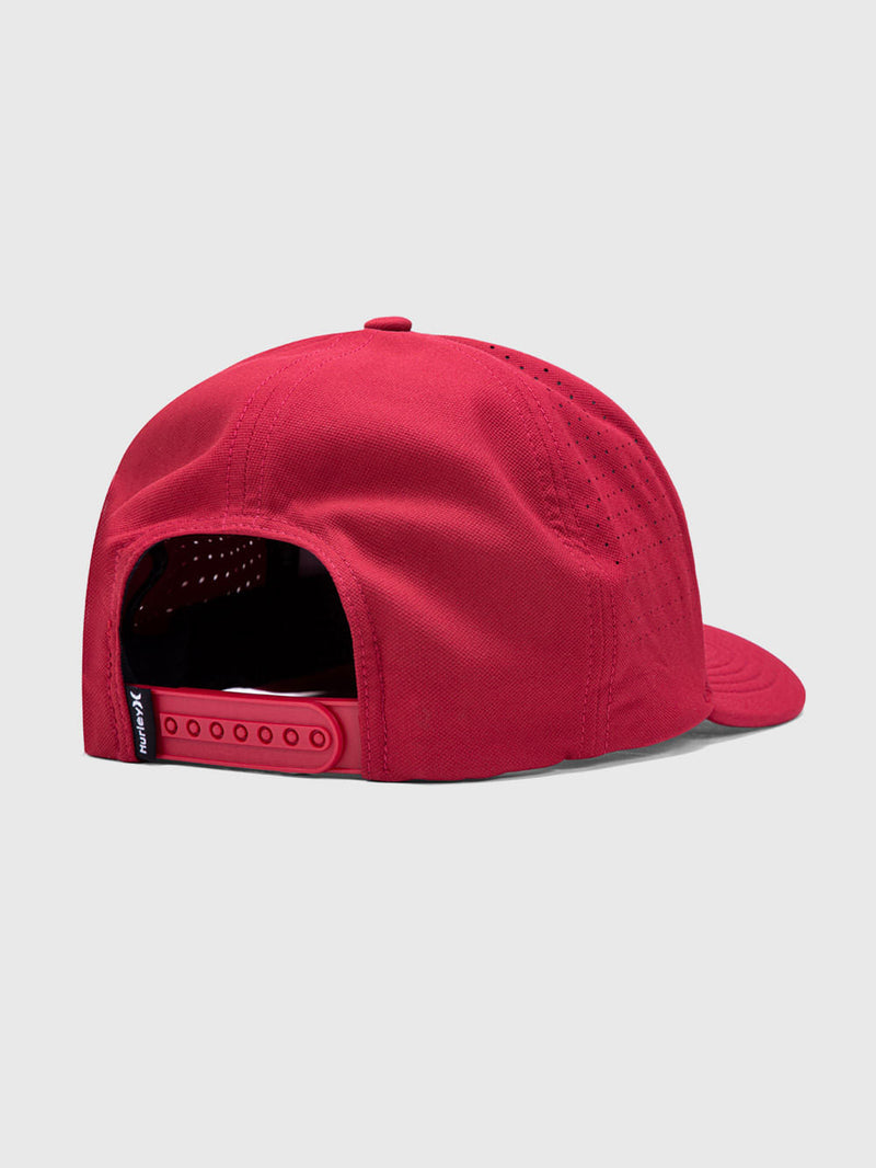 Boné Hurley Icon Pin Vermelho
