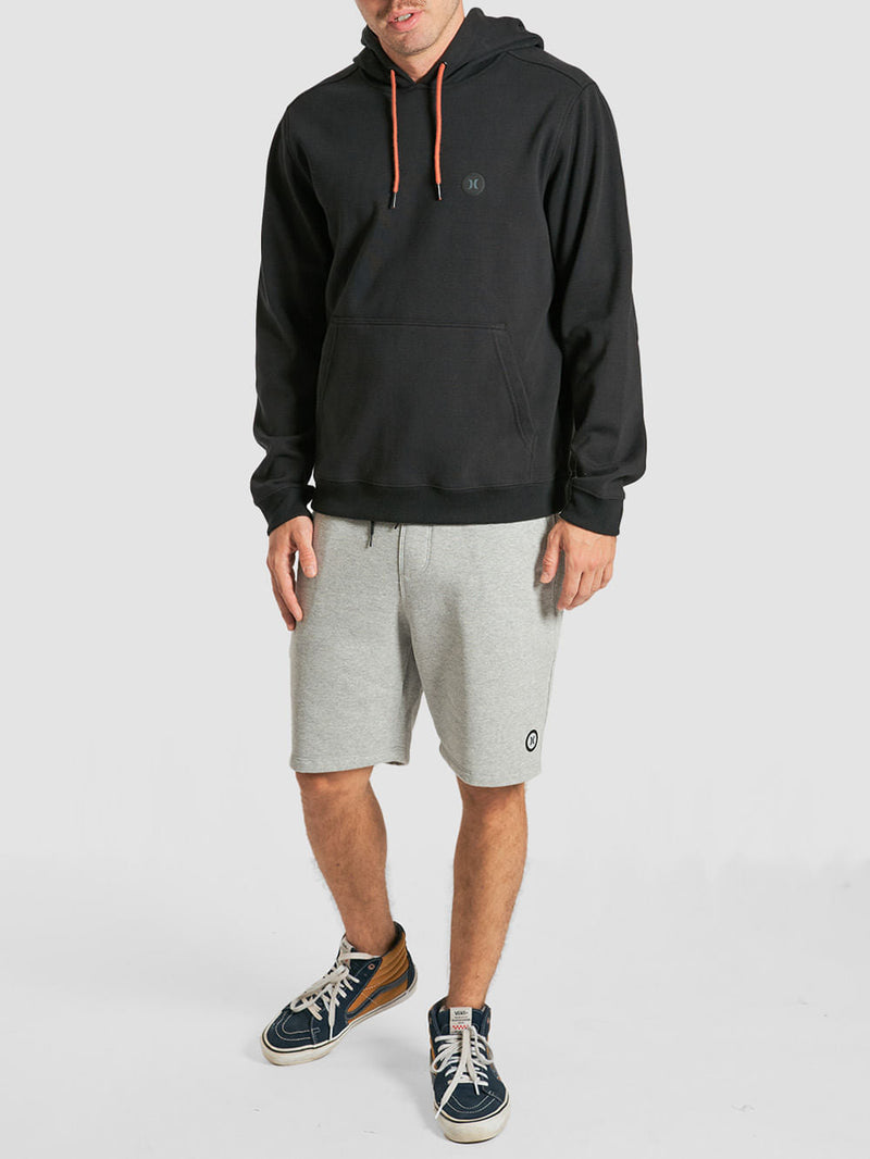 Moletom Importado Canguru Hurley Dunes Heat Preto