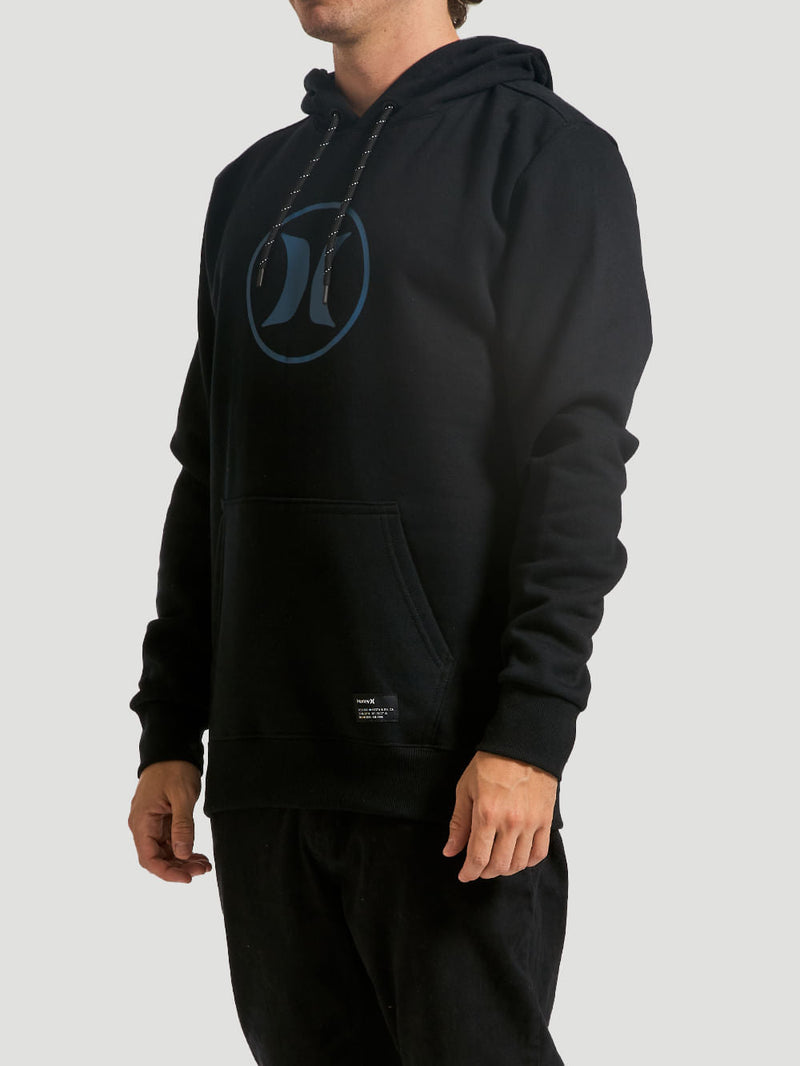 Moletom Canguru Hurley Circle Icon Preto