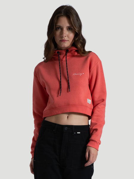 Moletom Canguru Hurley Line Rosa