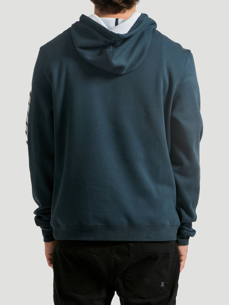 Moletom Canguru Importado Hurley Acadia Heat Marinho