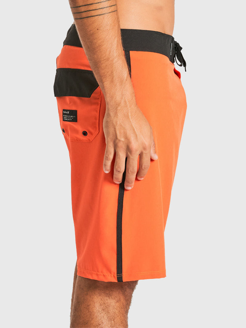 Boardshort Hurley Block 19"5 Laranja