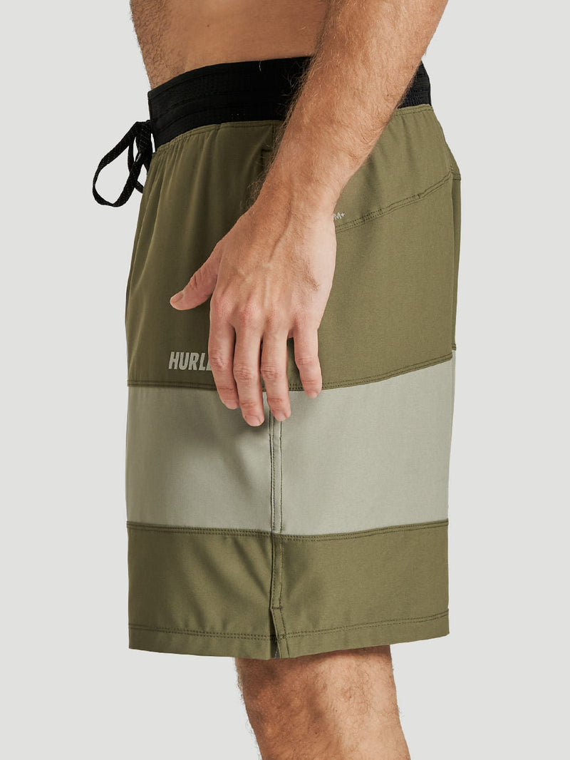 Shorts Hurley Explore Phantom Trek II Apex 17,5" Verde