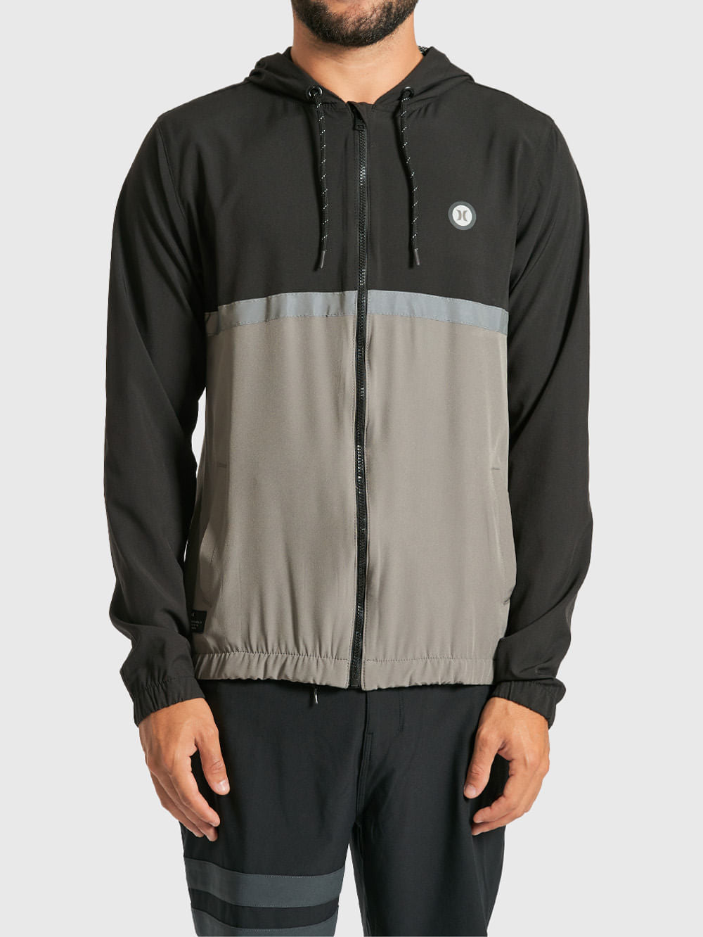 Jaqueta Puffer Jaqueta Hurley Verde Jaqueta Hurley Techno II WT23