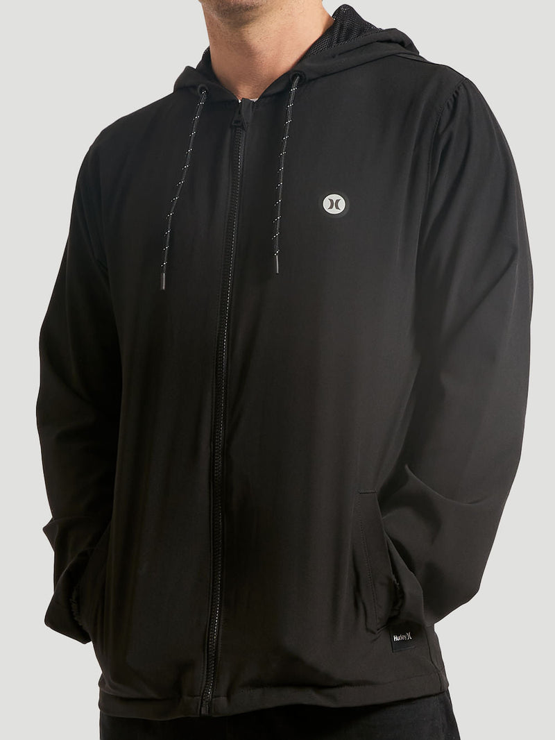 Windbreaker Hurley Moviment Preta