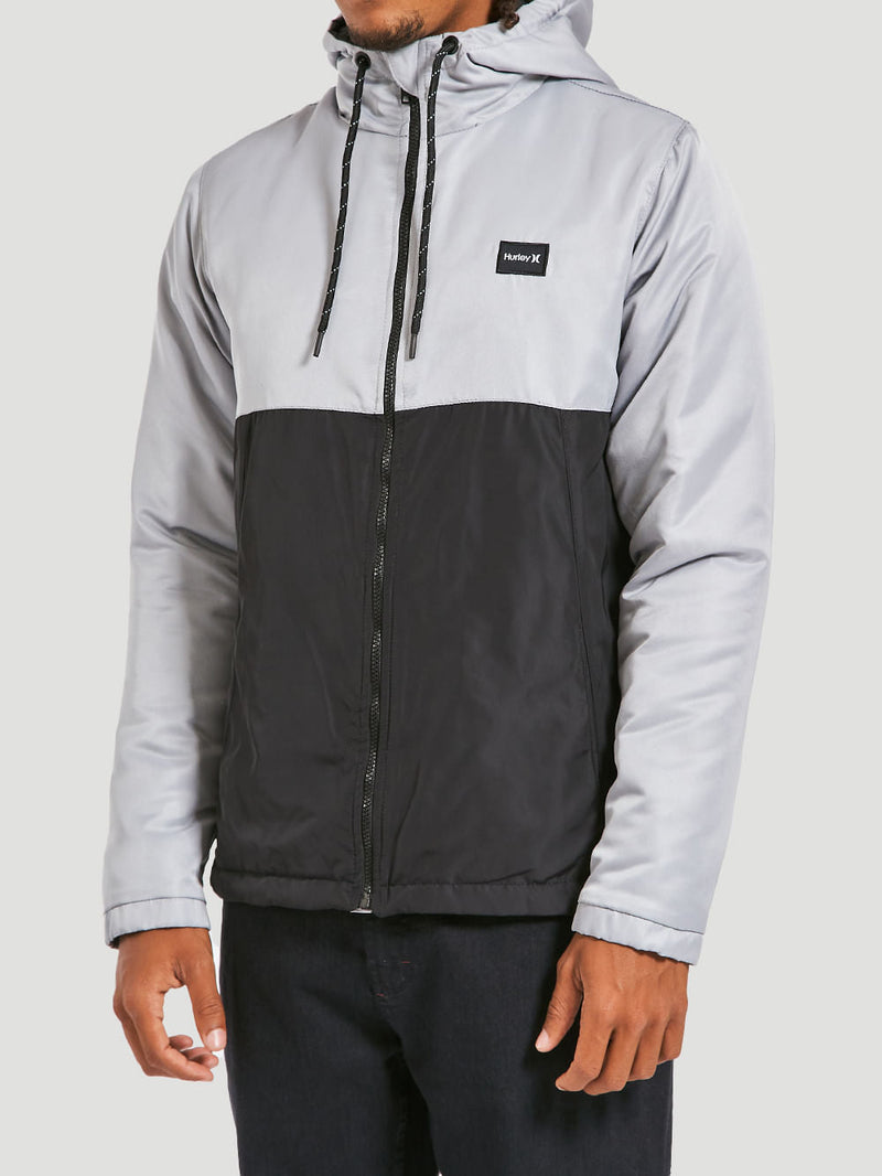 Jaqueta Hurley Techno II Cinza