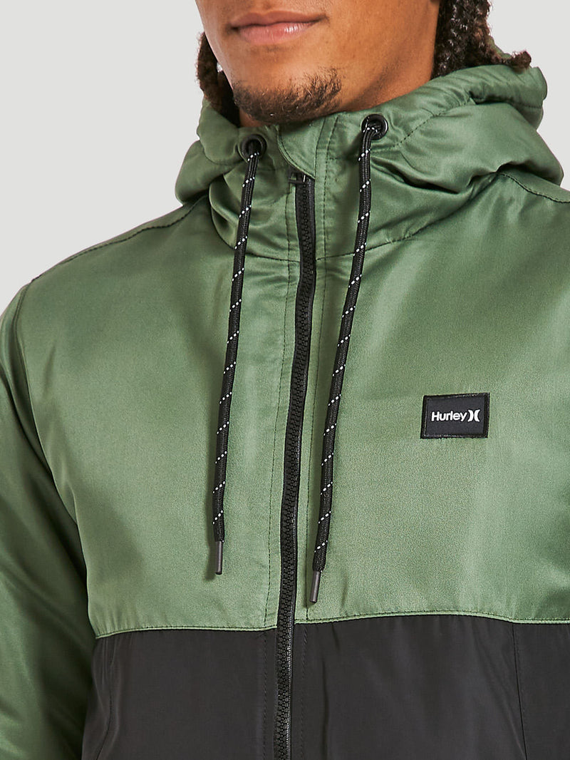 Jaqueta Hurley Techno II Militar