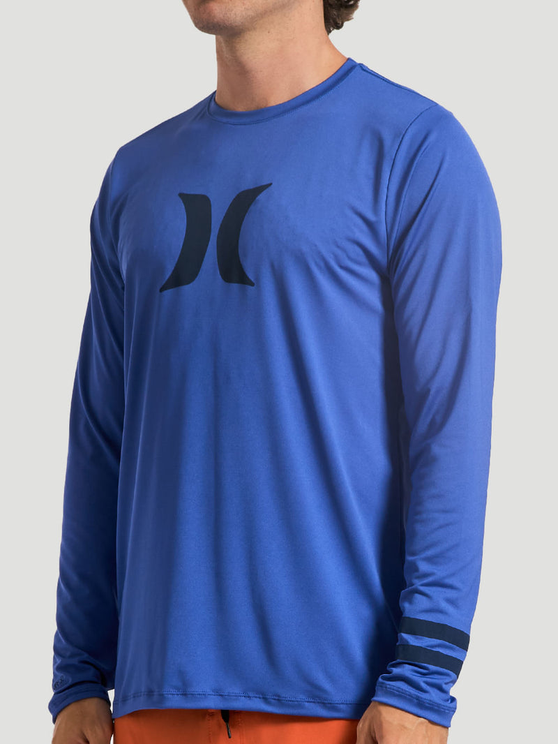 Lycra Manga Longa Icon Azul