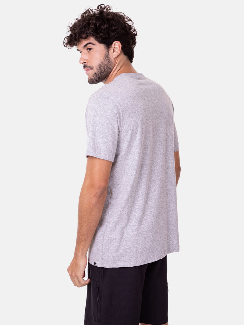 Camiseta Print and Destroy Cinza