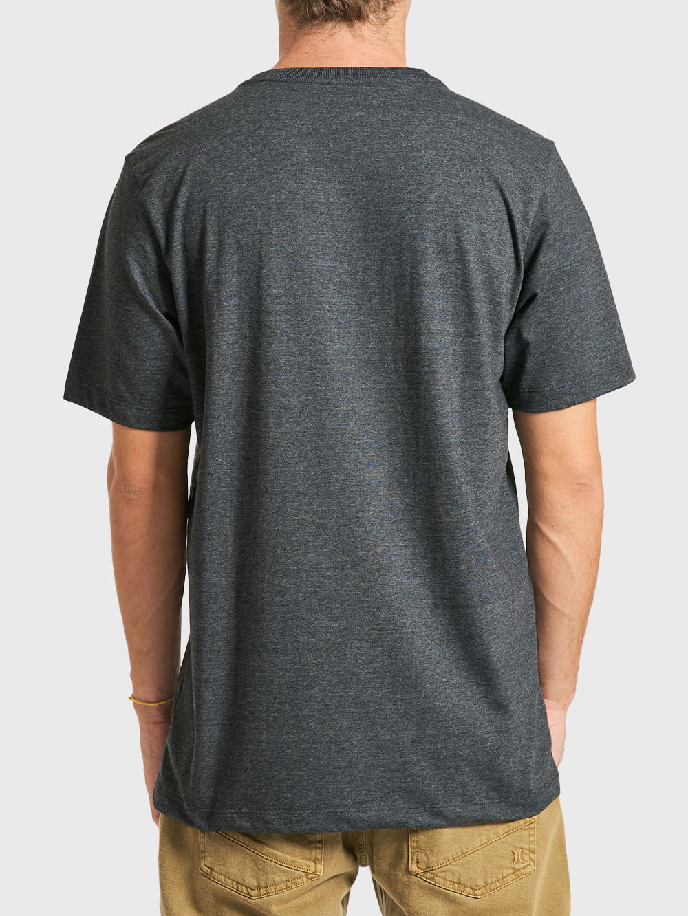 Camiseta Hurley Myrtle Mescla Preta