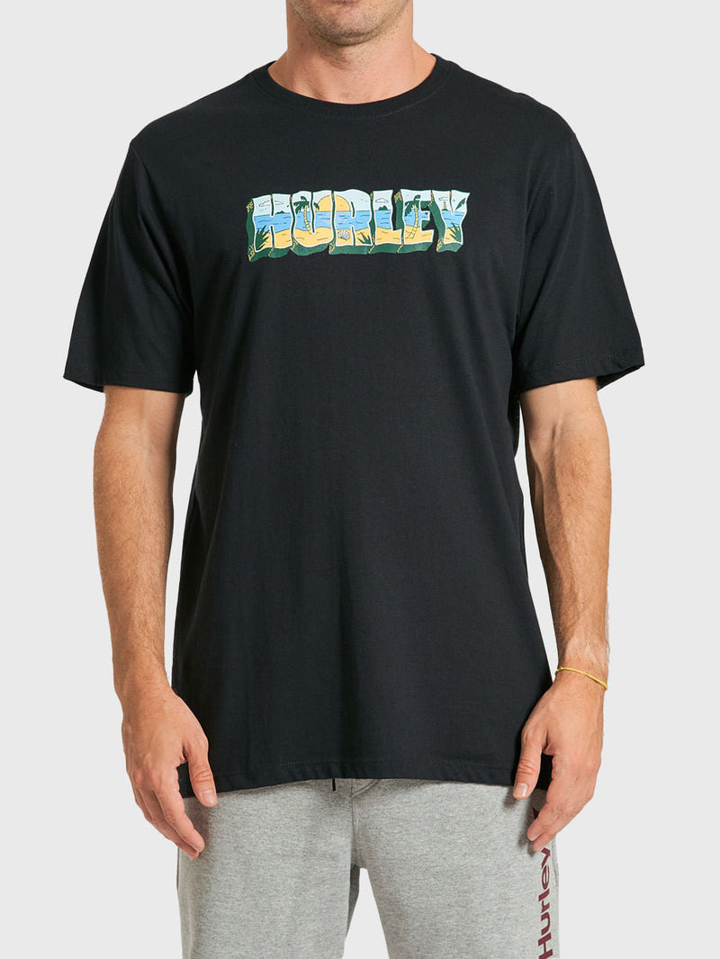 Camiseta Hurley Vacation Preta