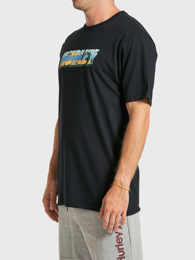 Camiseta Hurley Vacation Preta