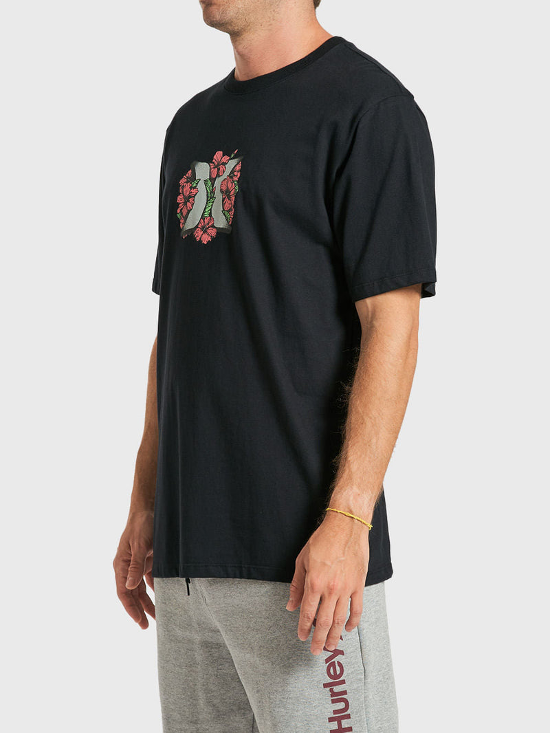 Camiseta Hurley Rose Preta