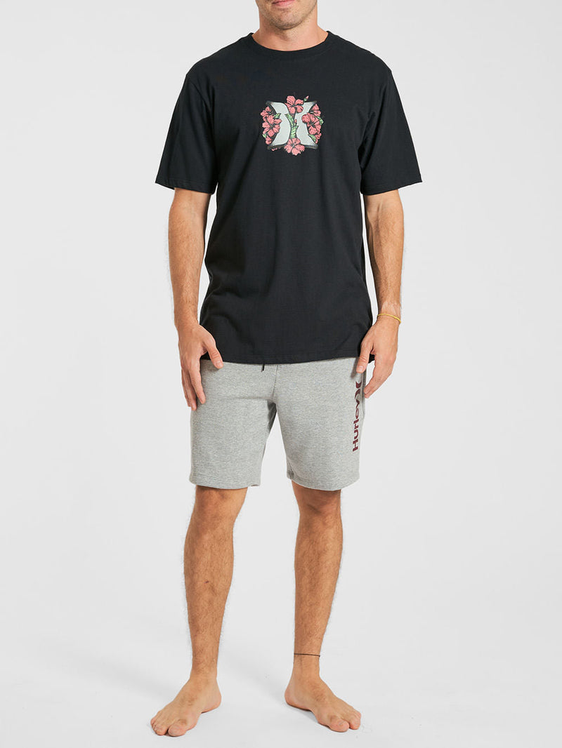 Camiseta Hurley Rose Preta