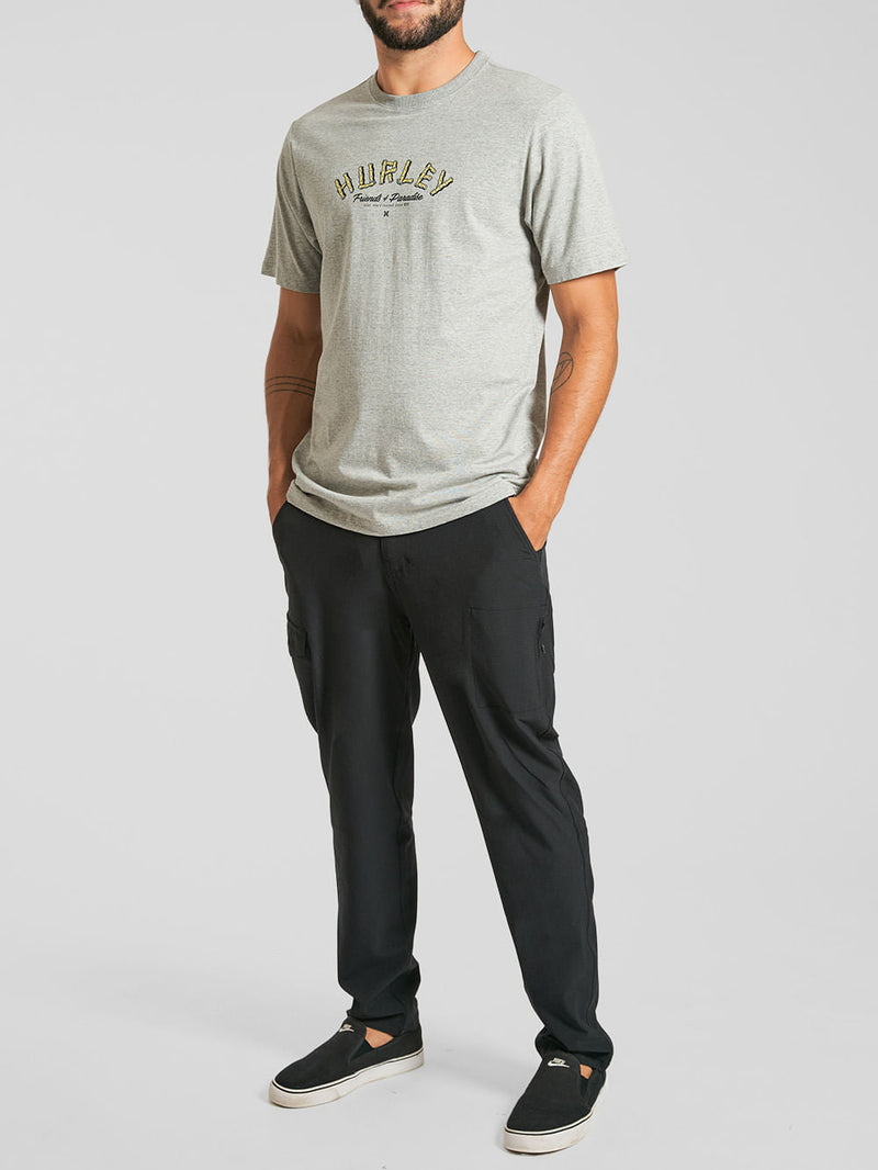 Camiseta Hurley Friendsof Paradise Cinza