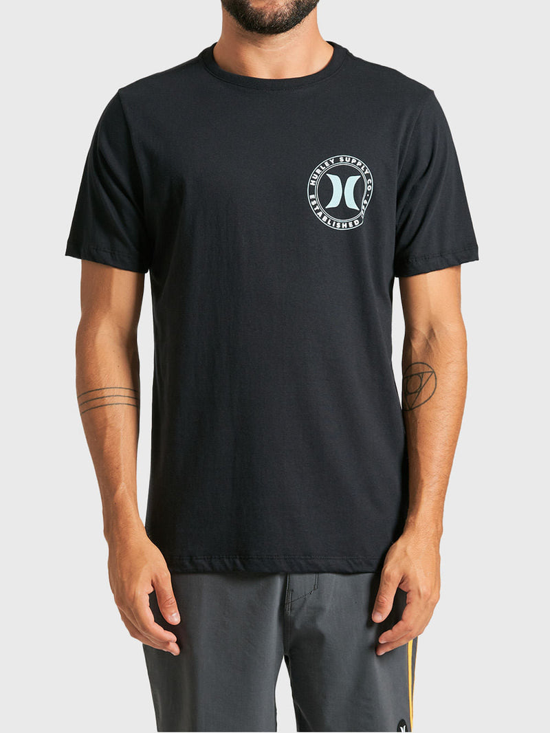 Camiseta Hurley Sunset Preta