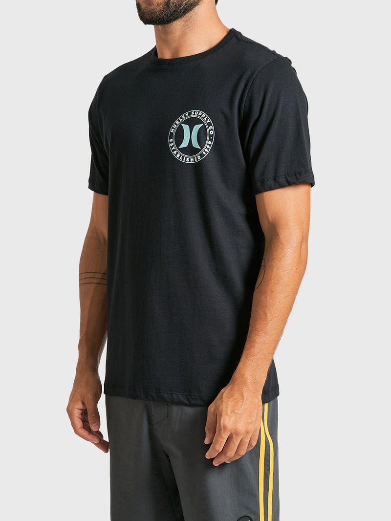 Camiseta Hurley Sunset Preta