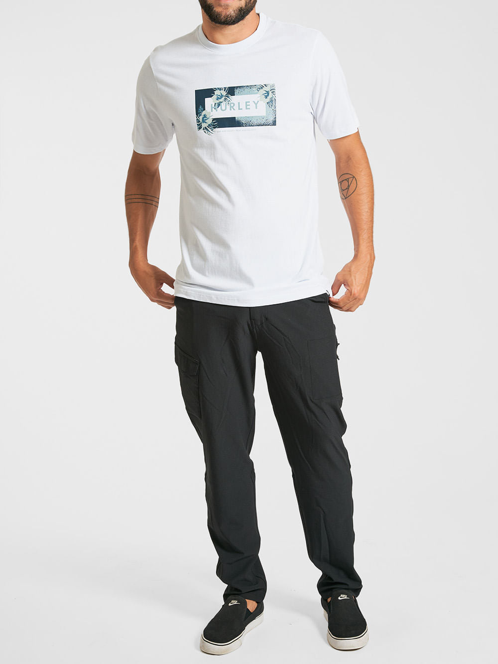 Camiseta Hurley Indoor Branca