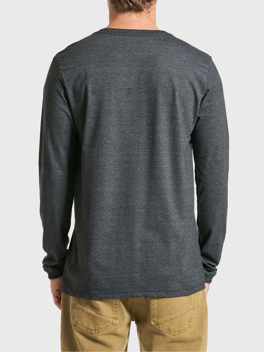 Camiseta Hurley Icon Mescla Preto
