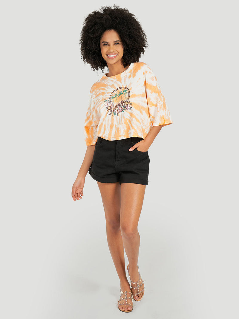 Camiseta Hurley Spiral Laranja