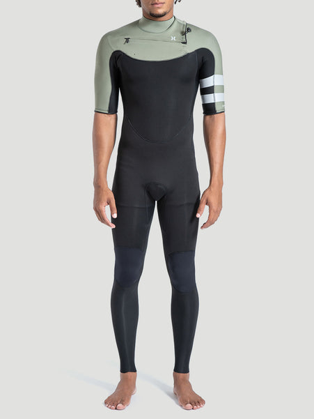 Long John Hurley Advantage Manga Curta 2/2 Full Suit Verde