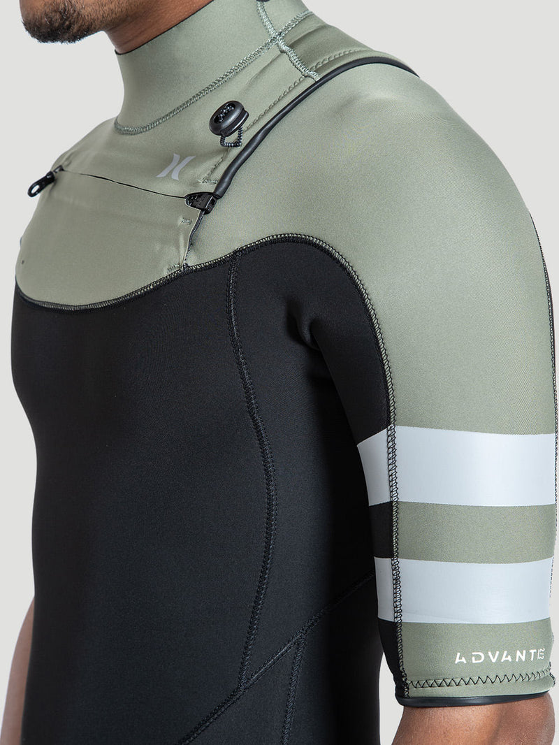 Long John Hurley Advantage Manga Curta 2/2 Full Suit Verde