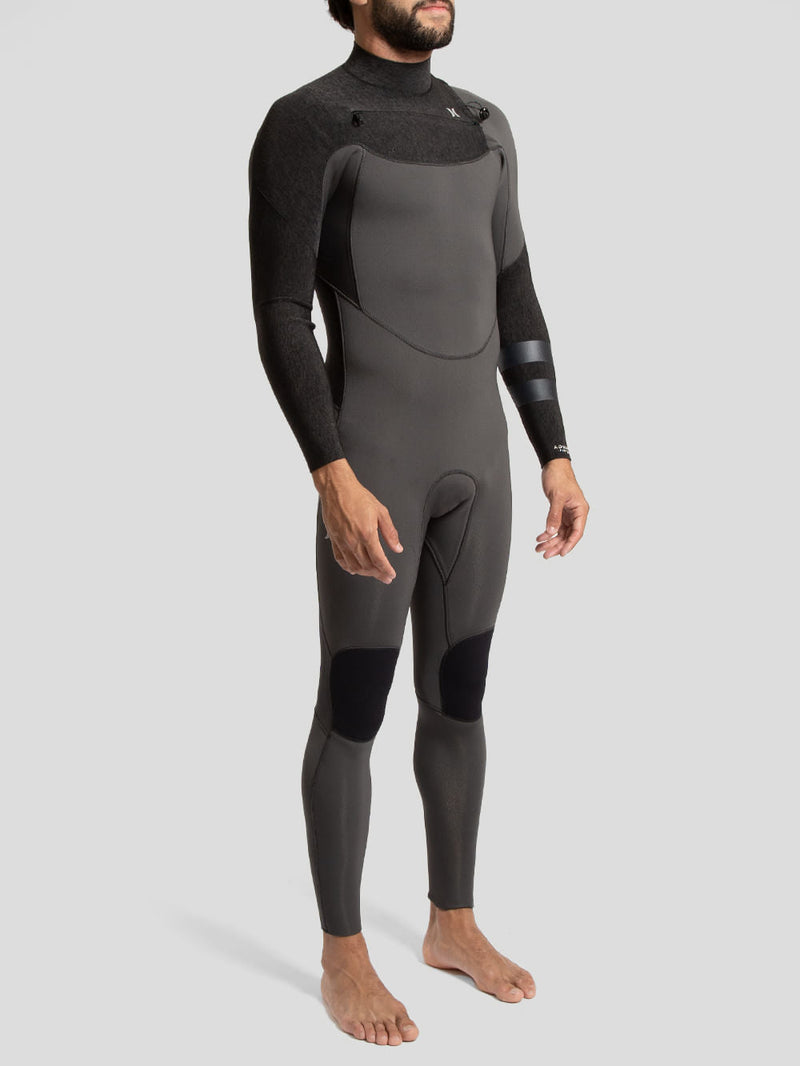 Long John Hurley Advantage 3/2 Manga Longa Full Suit Preto