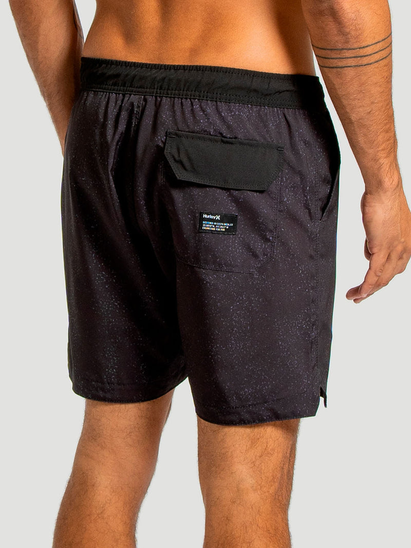 Shorts Hurley Galaxy 16,5" Preta