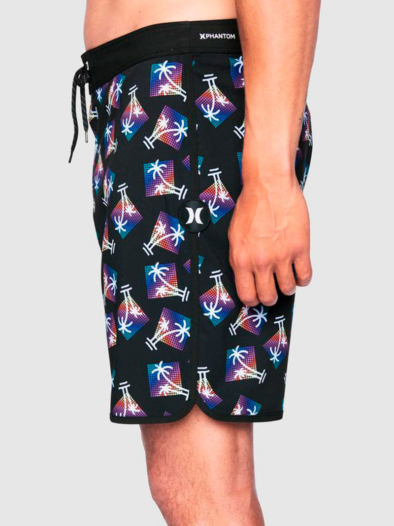 Boardshort Hurley Phantom Morro 18" Preto